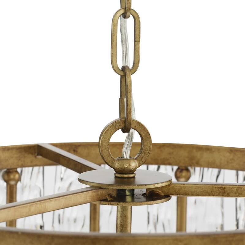 Progress Lighting P500443 Chevall 3 Light 17" Wide Pendant