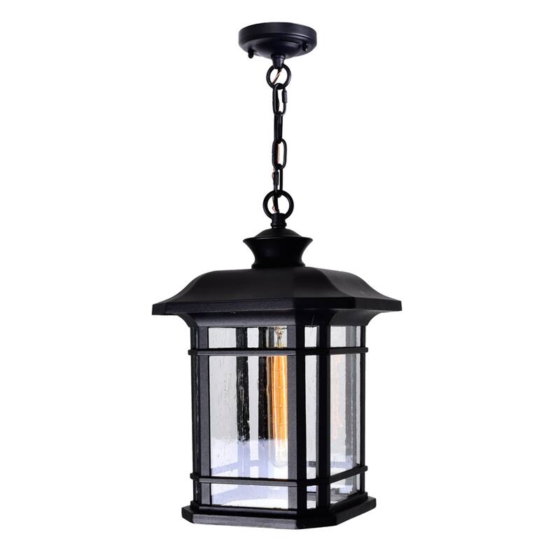 Blackburn 1 Light Outdoor Black Pendant