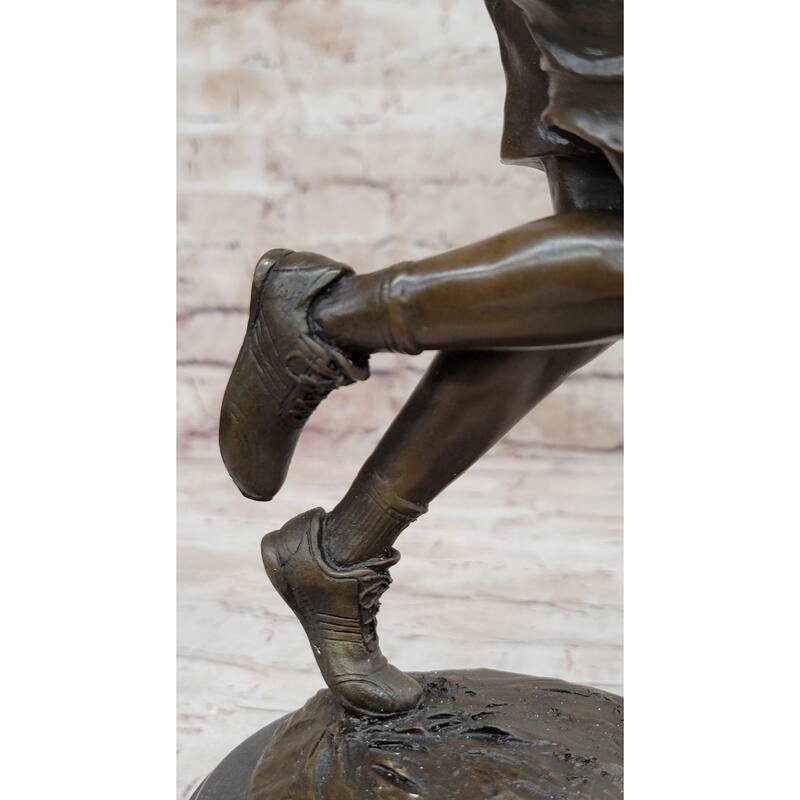 Signed Original Miguel Lopez Milo Michael Jordan Tribute Bronze Sculpture Gift