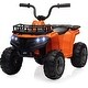 preview thumbnail 1 of 4, Kids Ride On ATV w/Remote Control 2 Speeds Orange