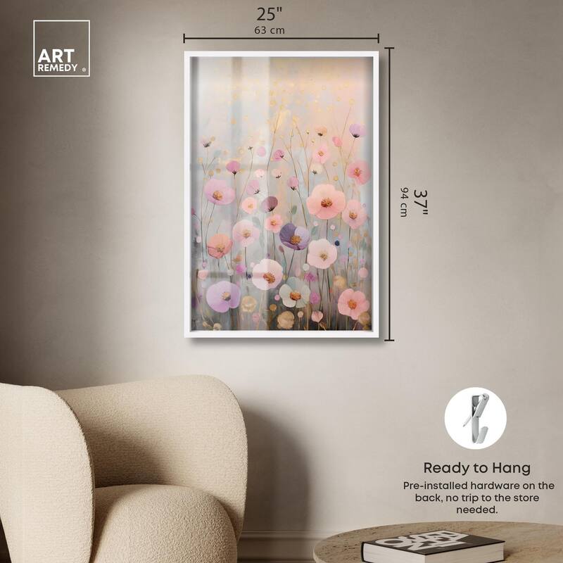 Tiny Blooms II Shadowbox by Art Remedy