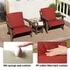 preview thumbnail 13 of 128, 21 W x 22 D in. Deep Seat Outdoor Cushion Set by Crestlive Products