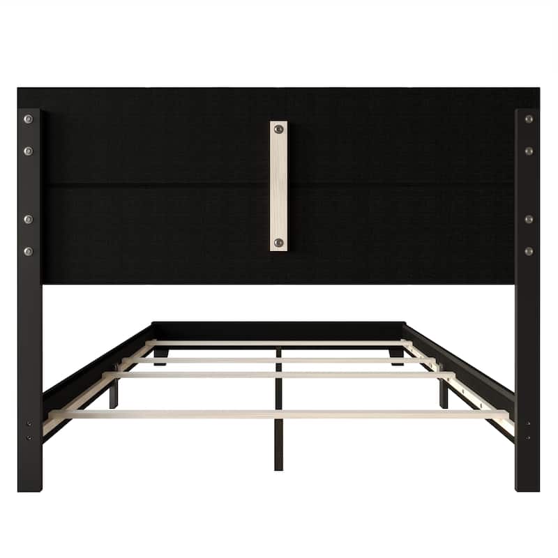 Clayfell Lufkin Upholstered Panel Bed