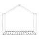 preview thumbnail 4 of 17, Metal Twin Size House Platform Bed with Trundle