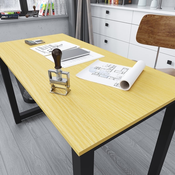 Modern Simple Sturdy Writing Desk Large Work Table For Home Office Overstock 32311812
