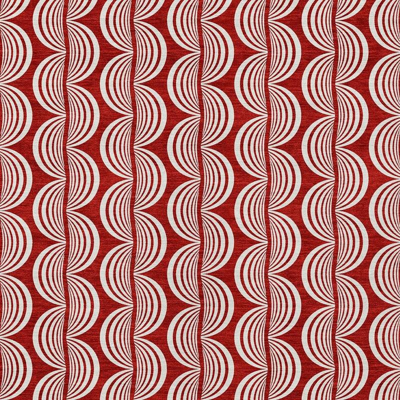 HomeRoots Ogee Transitional Rectangle Outdoor Rug