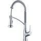 preview thumbnail 33 of 38, Karran Scottsdale Single-Handle Pull-Down Sprayer Kitchen Faucet Stainless Steel