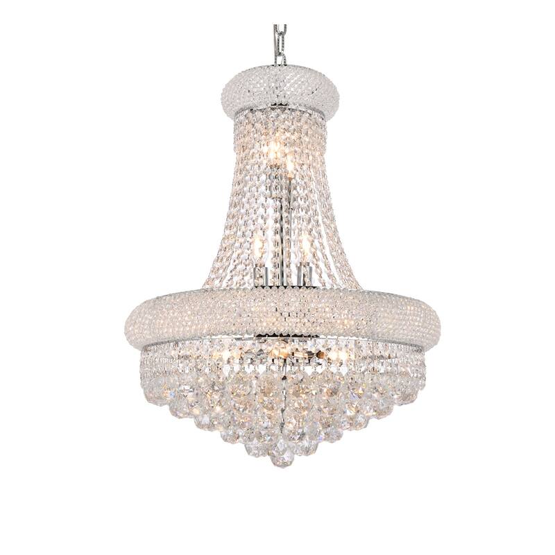 Elegant Lighting 14-light Chrome Royal Cut Crystal Hanging Fixture