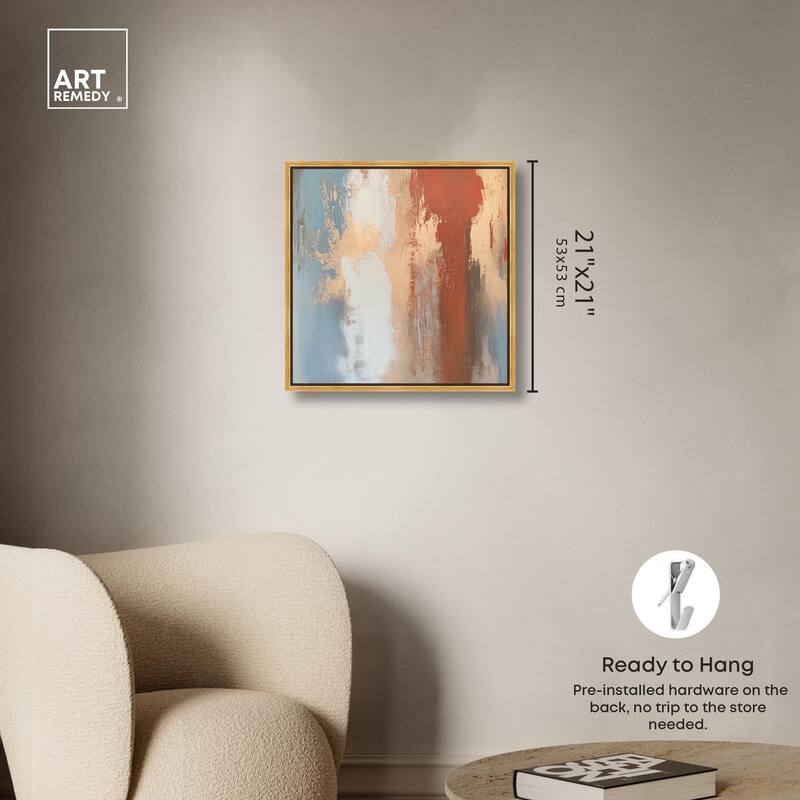Coastal Rust I Canvas by Art Remedy