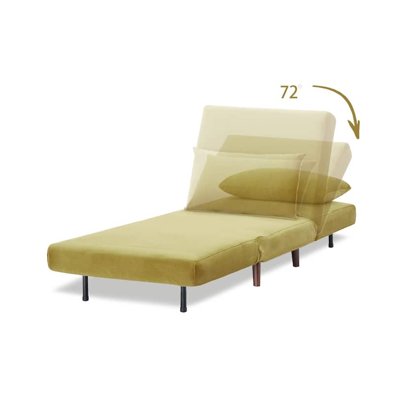 Artdeco Home - Tustin Upholstered Convertible Lounge/ Sleeper Chair