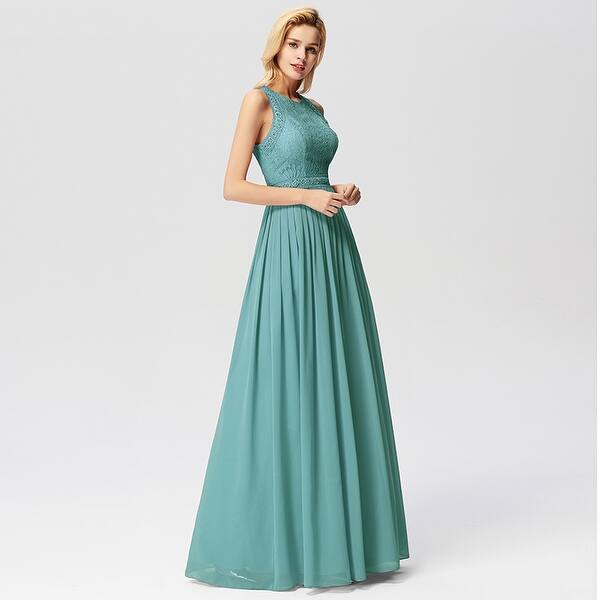 Shop Ever Pretty Women S Lace Long Formal Evening Bridesmaid Party Dress For Women 07391 Overstock 27633981