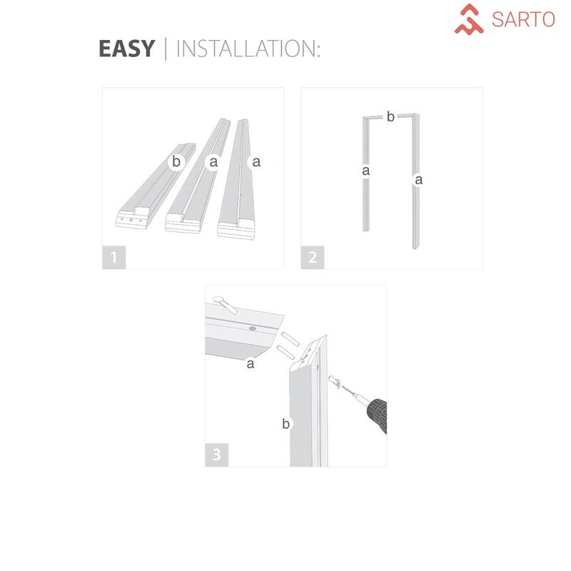 Solid French Door 18 x 80 Planum 0011 Grey Matte with| Bathroom