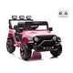 preview thumbnail 1 of 33, 12V Ride on Car, Battery Powered Electric Car for Kids with 2.4G Remote Control Pink