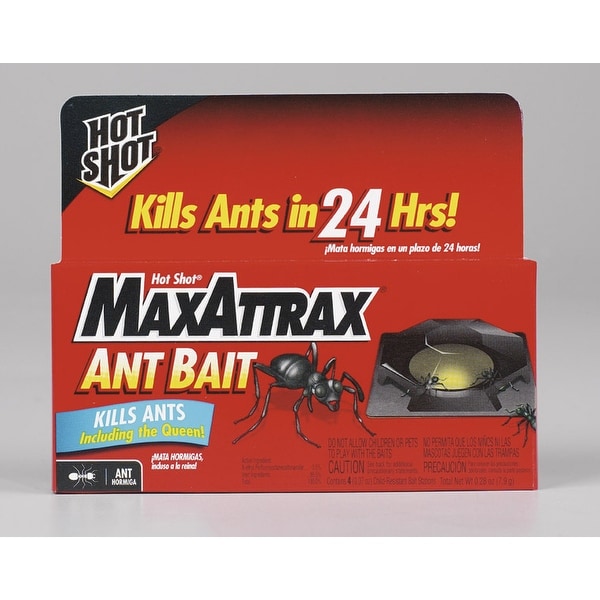 Spectrum 2040W Hot Shot Maxattrax Ant Bait 4Ct - Bed Bath & Beyond -  13443957