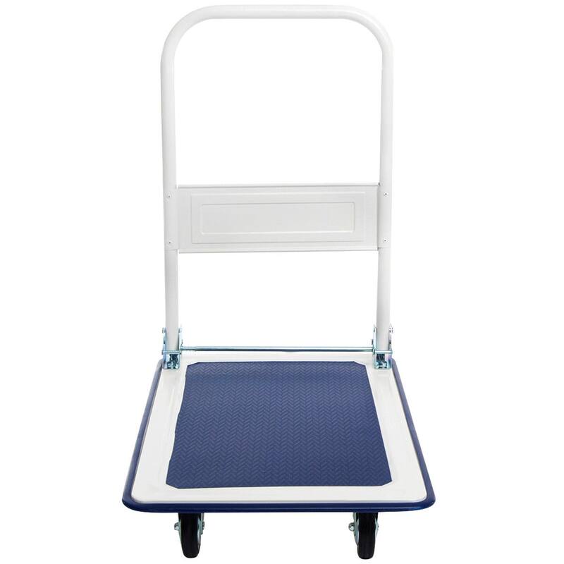 Costway 330lbs Platform Cart Dolly Foldable Moving Warehouse Push Hand - See Details