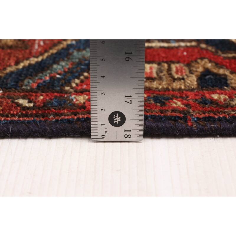 ECARPETGALLERY Hand-knotted Antalya Vintage Red Wool Rug - 3'3 x 5'10