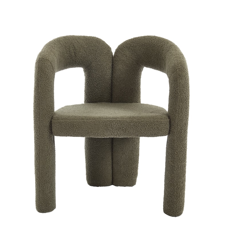 Contemporary Designed Velvet Fabric Upholstered Accent/Dining Chair/Barrel Side Chairs Armchair For Living Room Set Of 2