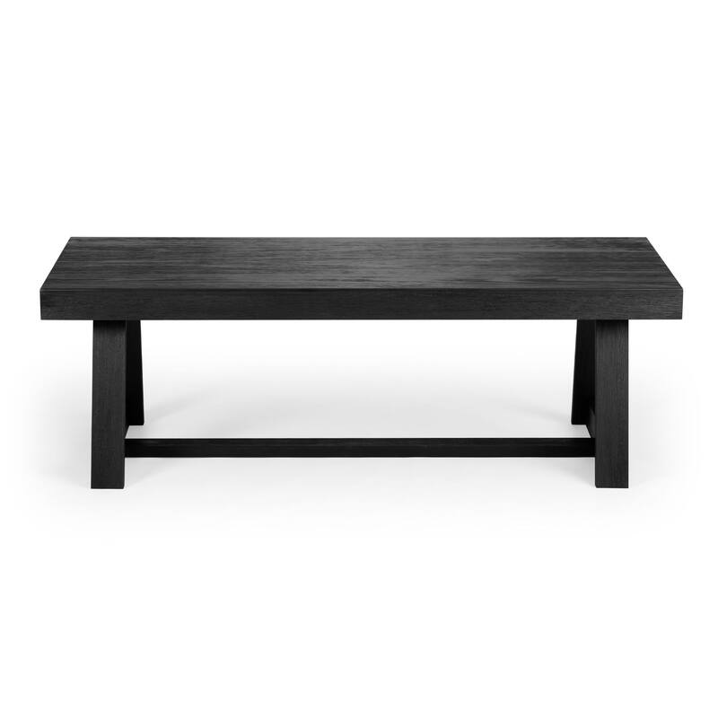 Plank and Beam Classic Rectangular Trestle Leg Coffee Table - 48"