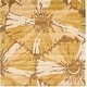 preview thumbnail 22 of 26, SAFAVIEH Handmade Soho Poonam Floral N.Z. Wool Rug 6' Square - Brown/Ivory - Square