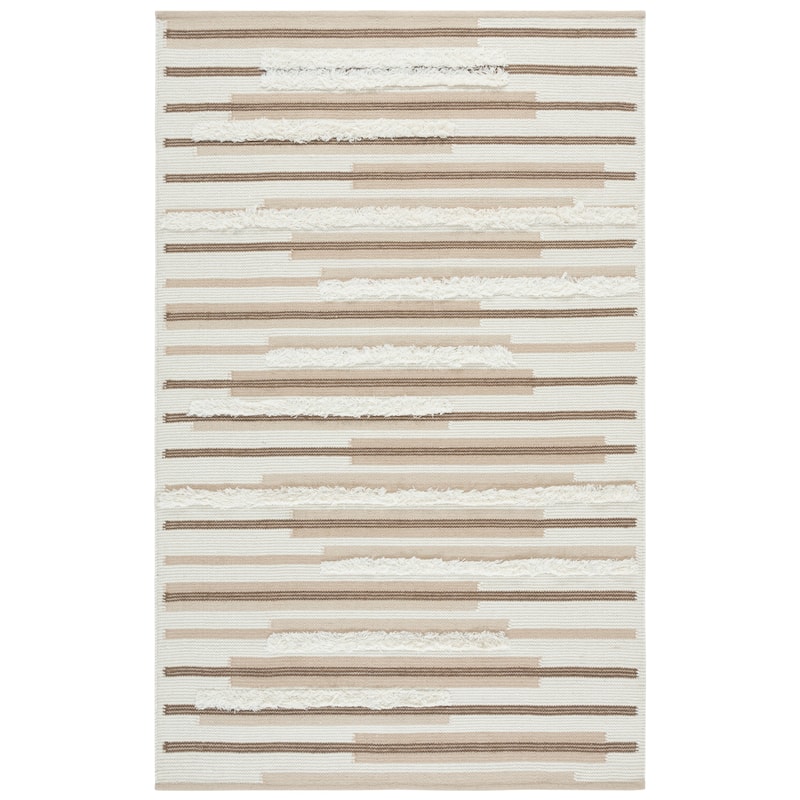 SAFAVIEH Handmade Kenya Herta Striped Wool Rug