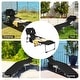 preview thumbnail 5 of 9, Gymax Portable Beach Chaise Lounge Chair Folding Reclining Chair w/