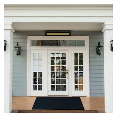 Foss Floors ModMat Ribbed 18"x18" Peel and Stick Indoor/Outdoor Carpet Tiles 10/box