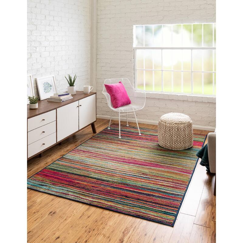 Contemporary Chorisia Collection Area Rug