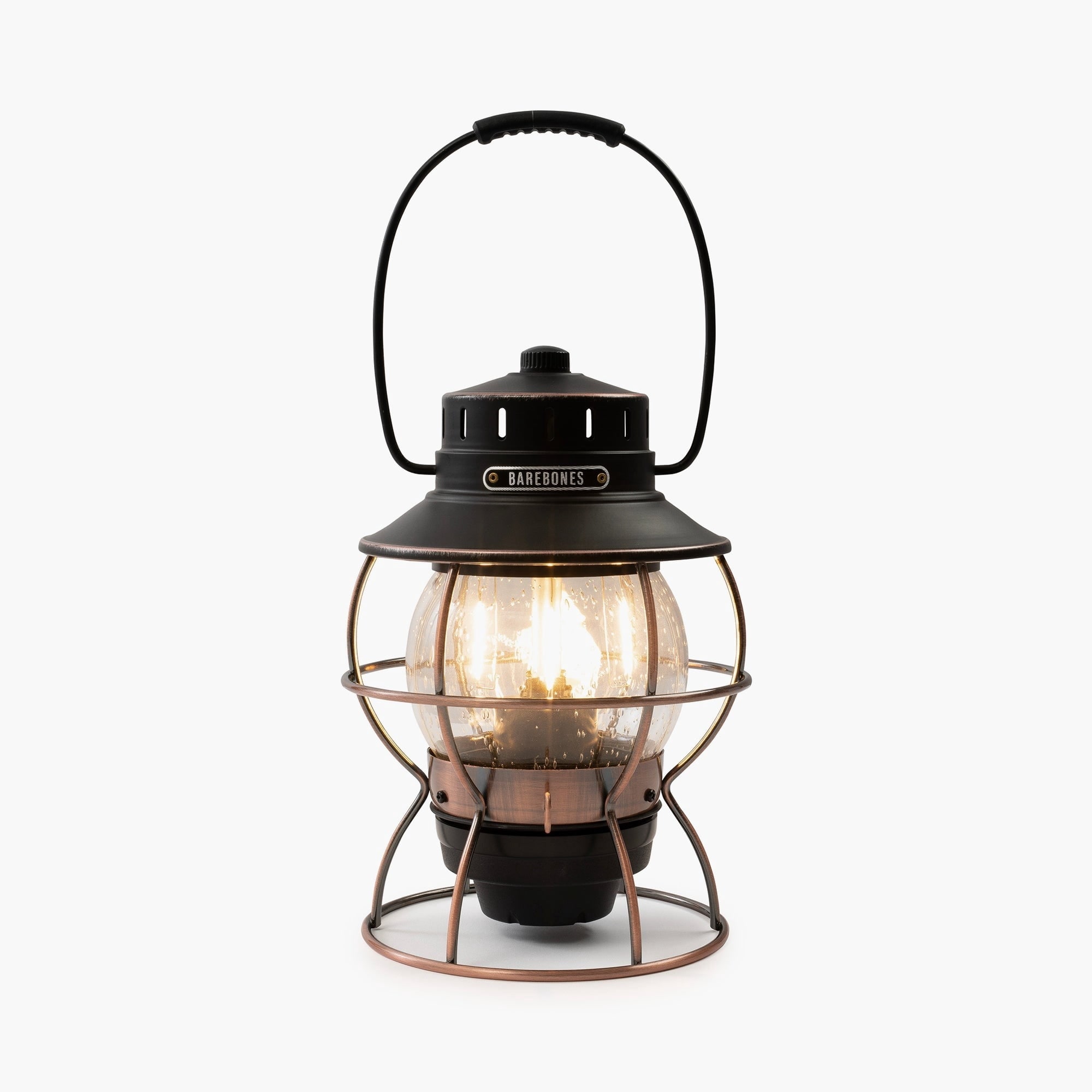 Barebones Railroad Lantern, Rechargeable Battery Camping Lantern