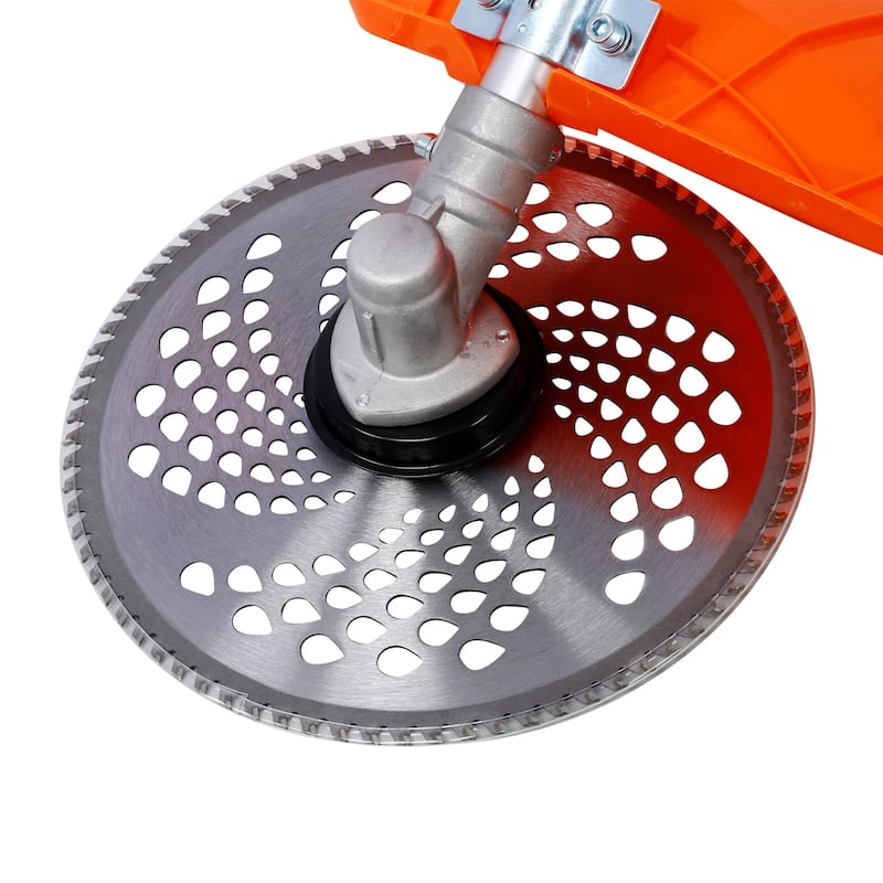 8 in 1 Multi-Functional Trimming Tool, 56CC 2-Cycle Garden Tool System with Gas Pole Saw, Hedge Trimmer, Grass Trimmer