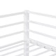 preview thumbnail 31 of 31, Metal Loft Bed Twin, Loft Bed Frame with Guard Rails and Flat Ladder