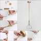 preview thumbnail 22 of 20, Marro Modern Farmhouse Mini Seeded Glass Teardrop Pendant Islands Lights for Dining Room