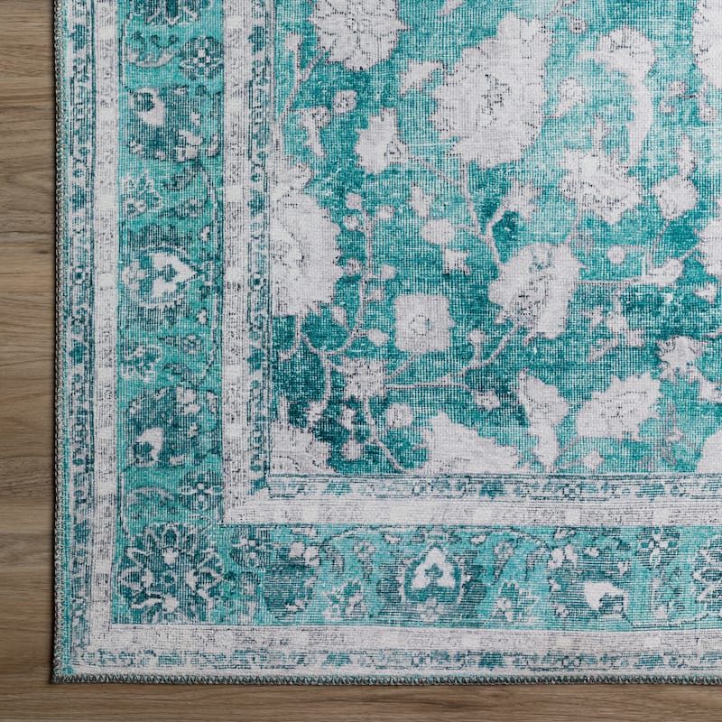 Addison Kensington Casual Vintage Non-skid Area Rug