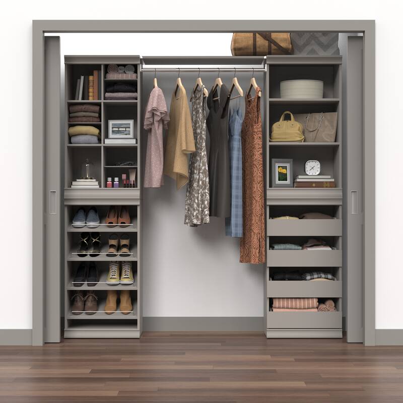 ClosetMaid Modular Closet Divided Shelf Unit