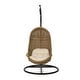 preview thumbnail 2 of 16, Ripley Wicker Hanging Chair by Christopher Knight Home