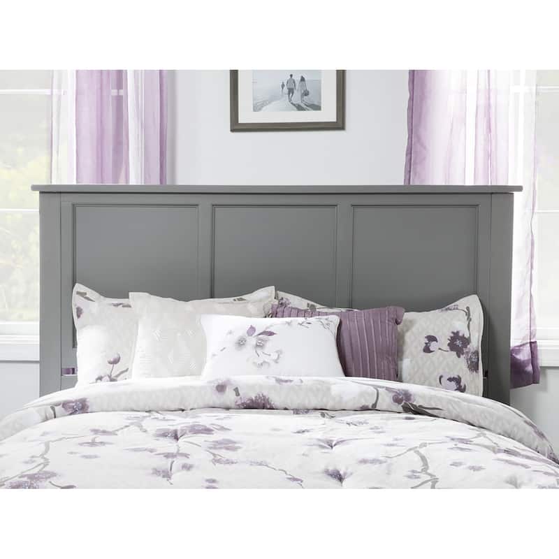 Madison Wood Low Profile Platform Bed with Matching Footboard