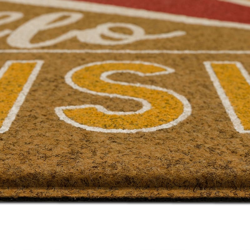 Mohawk Home Faux Coir Novelty Impressions Doormat