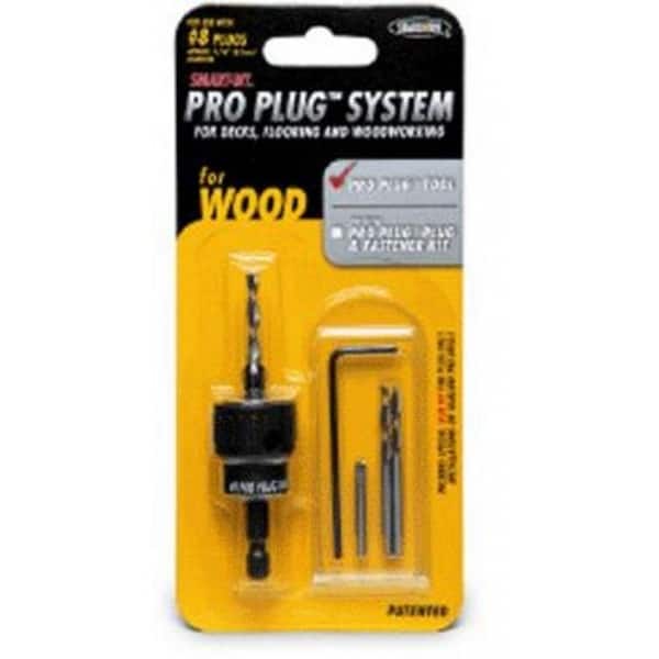 Smart-Bit Pro Plug System Countersink Drill Bit Tool for Wood Decks Flooring and Woodworking Smart-Bit Pro Plug System Countersink Drill Bit Tool for Wood Decks Flooring and Woodworking