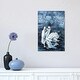 preview thumbnail 3 of 3, iCanvas "Swan Couple" by Zaira Dzhaubaeva Canvas Print 18x12x1.5