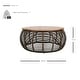preview thumbnail 13 of 11, The Curated Nomad Doolittle Round Rattan Coffee Table