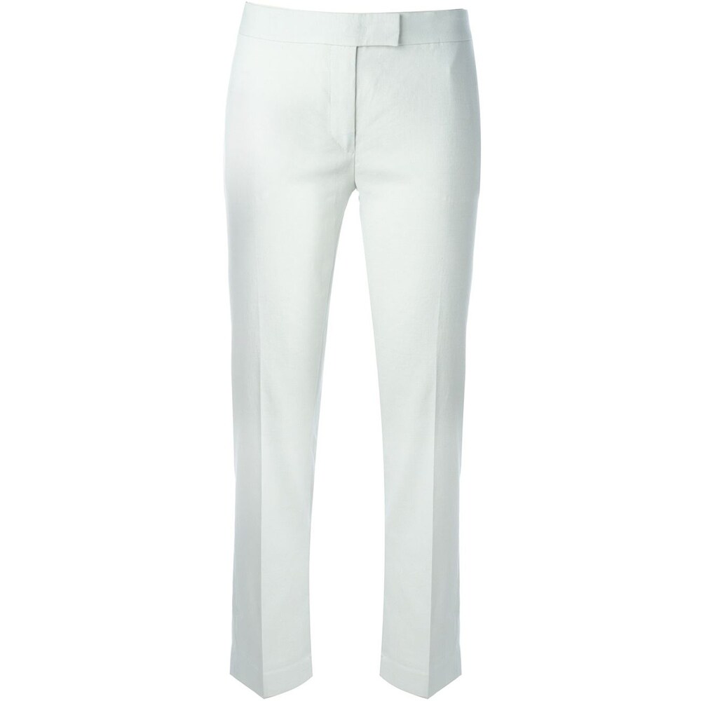 ladies white dress pants