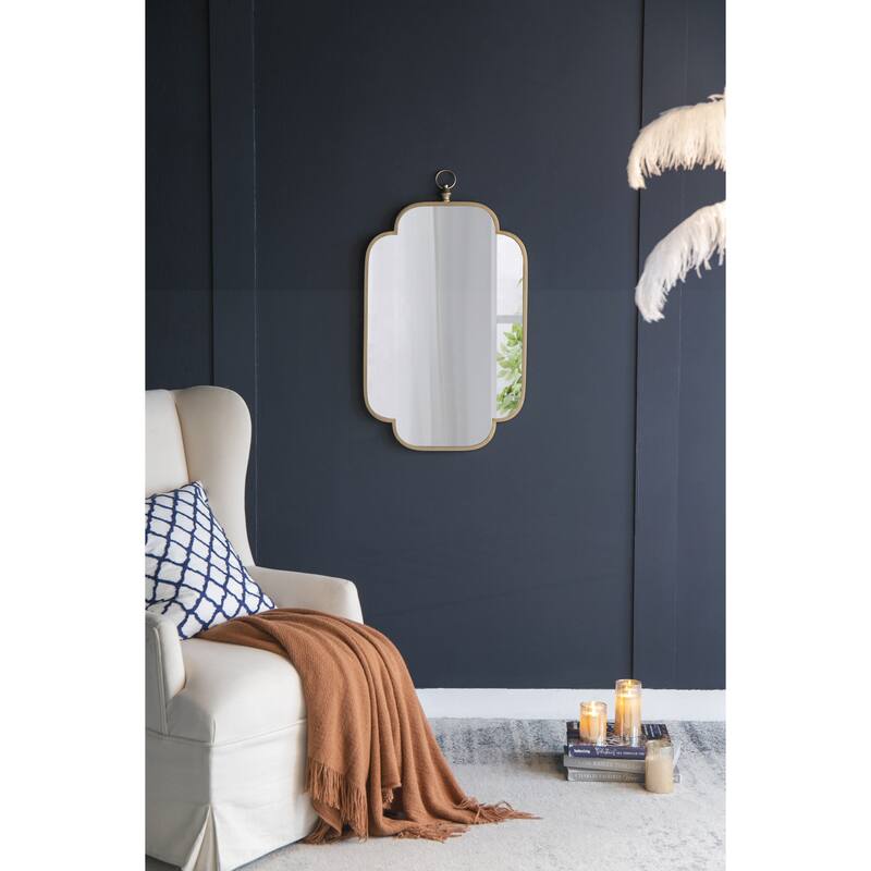 Champagne Gold Decorative Wall Mirror