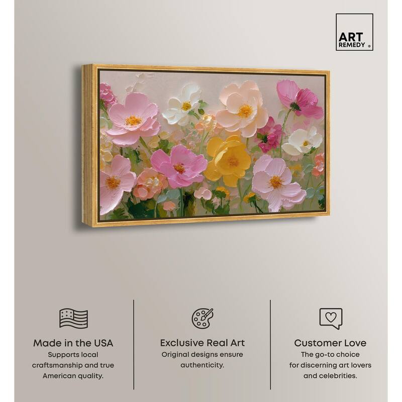 Expressed in Petals II Canvas by Art Remedy