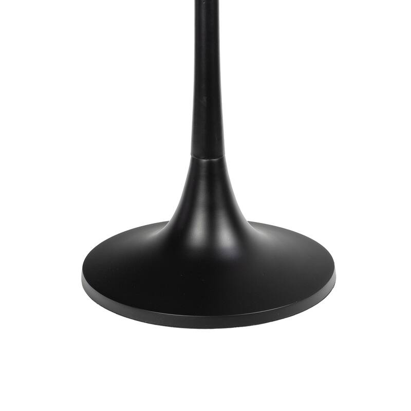 Miles 25" Modern Bohemian Metal/Resin Inlay Top End Table, by JONATHAN Y