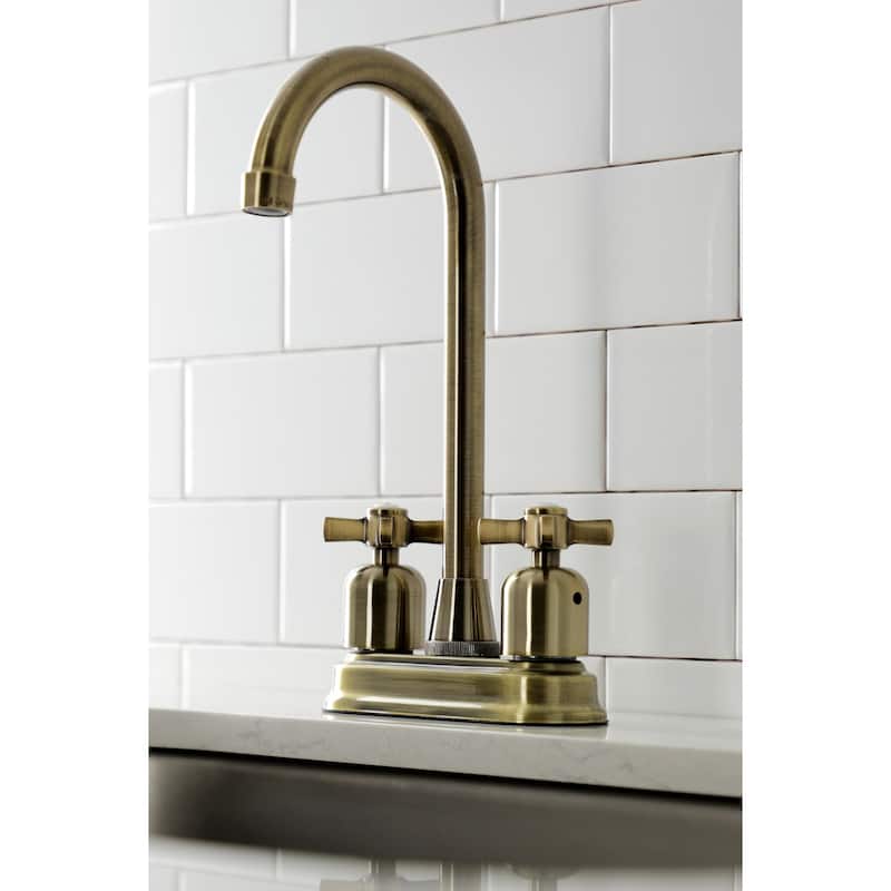 Kingston Brass Millennium 4 in. Centerset Bar Faucet
