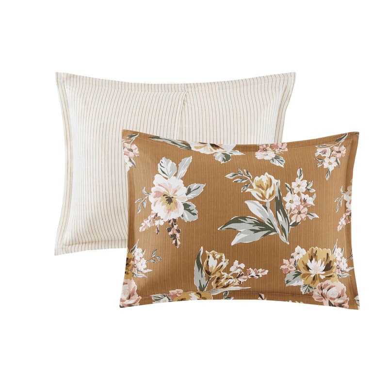 Madison Park Salara 7 Piece Vintage Floral Comforter Set