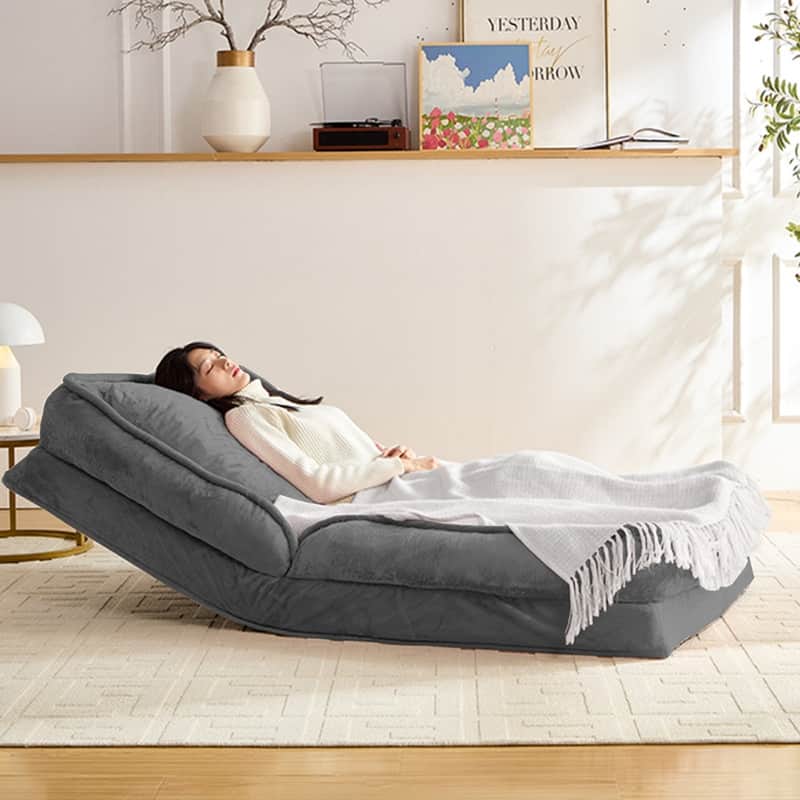 Versatile Foldable Lazy Sofa,3-in-1 Fold Small Tatami Sofa Bed,Lounge Chair Sofa, Human Friendly Pet Beds Lazy Sofa