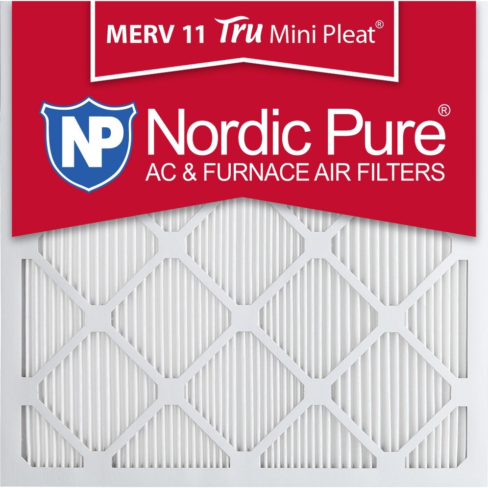 Nordic pure pleated merv deals ac furnace air filters qty