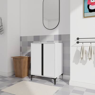 Bathroom Cosmetic Cabinets Corner Cabinets Multi-Purpose Storage Cabinets Bathroom Storage Cabinets with Adjustable Shelf