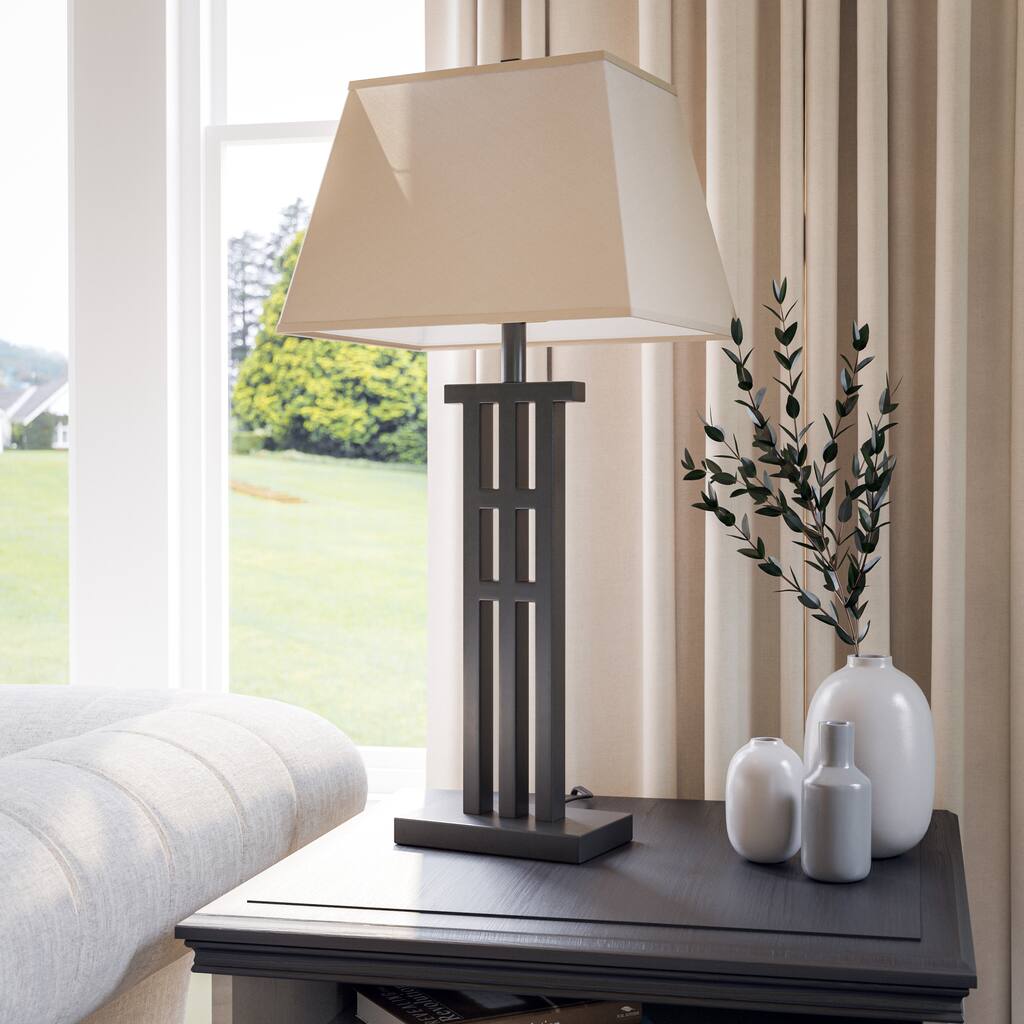 Simone Bronze Finish Table Lamp