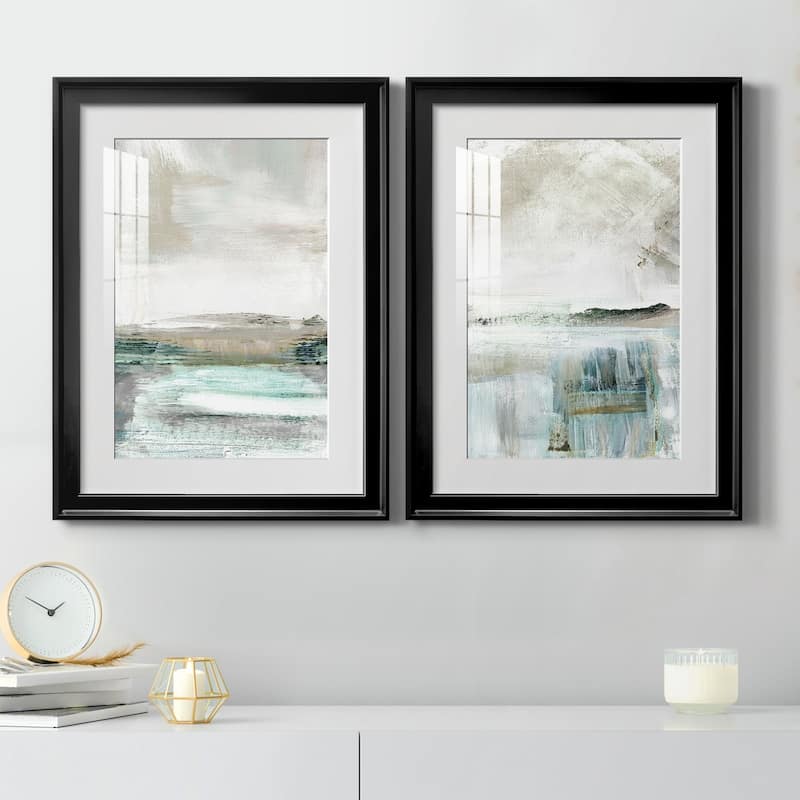 Summer Teal I Premium Framed Print - Ready to Hang